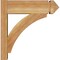 Ekena Millwork Thorton Rough Sawn Arts and Crafts Outlooker, Western Red Cedar, 6"W x 18"D x 18"H OUT06X18X18THR03RWR - alternate 3